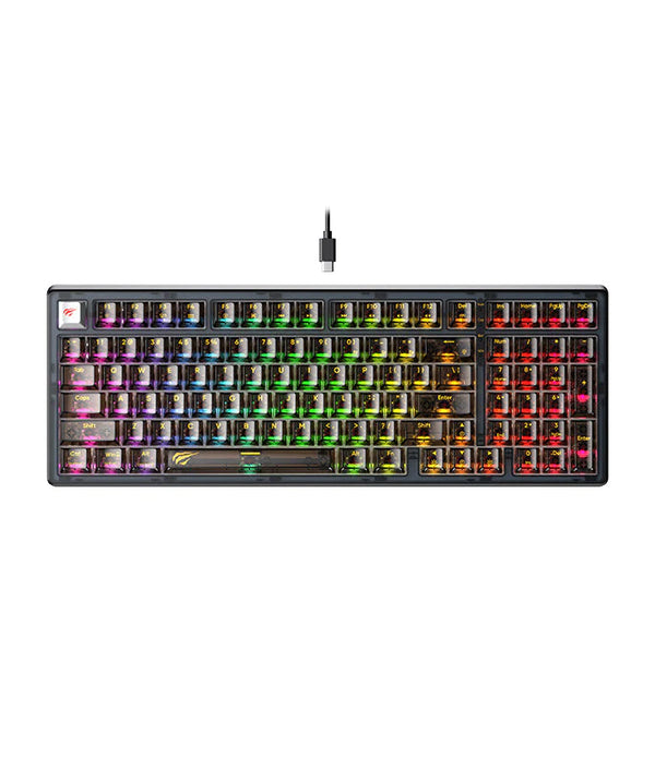 Havit KB875L GAMENOTE RGB Gaming Keyboard