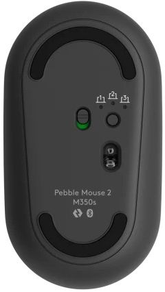 Logitech M350S Bluetooth Wireless Pebble Mouse 2