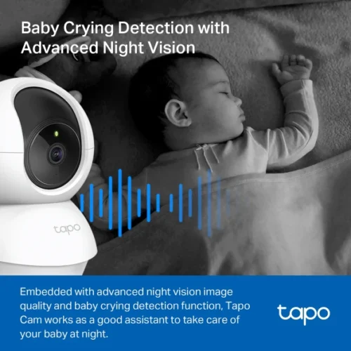 Tp-Link Wifi Camera Tapo C210 Pan/Tilt Home Security Wi-Fi Camera - Image 4