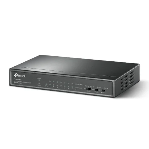 TP-Link TL-SF1009P 9-Port 10/100Mbps Desktop Switch with 8-Port PoE+ (Ver 1.0)