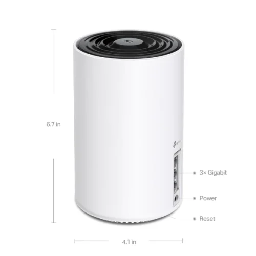 Deco XE75 AXE5400 Tri-Band Mesh Wi-Fi 6E System(3 Pack)