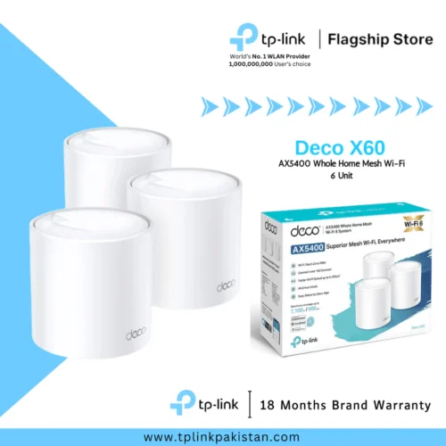 TP-Link Deco X60 AX3000 Whole Home Mesh Wi-Fi 6 System - 3-Pack - Image 2