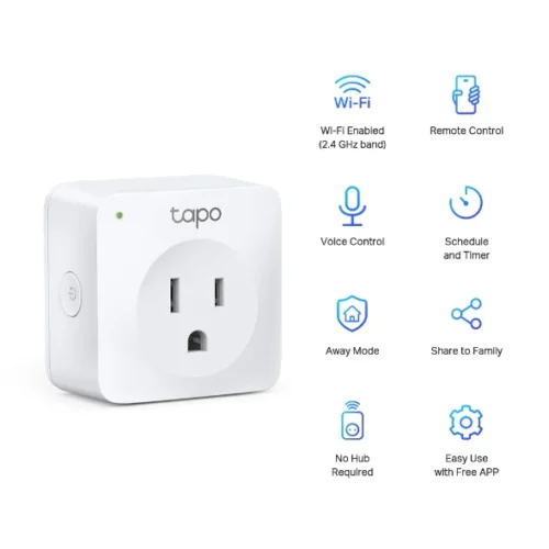 P100 Mini Smart Wi-Fi Socket - Image 2