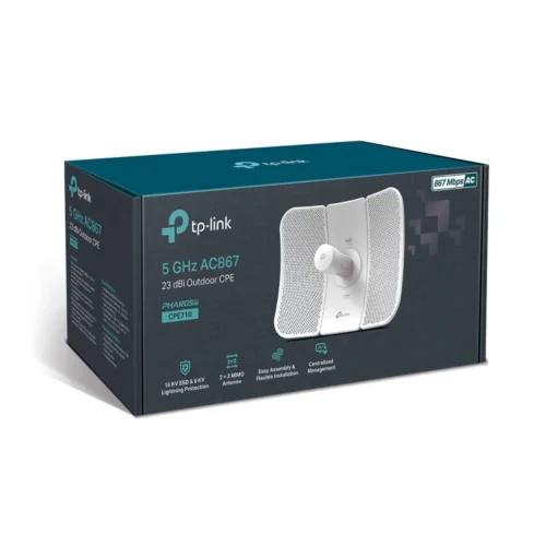 TP-Link CPE710 5GHz AC 867Mbps 23dBi Outdoor CPE Antenna - Image 5
