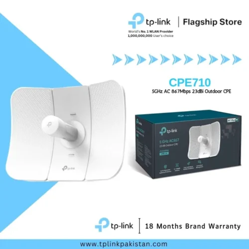 TP-Link CPE710 5GHz AC 867Mbps 23dBi Outdoor CPE Antenna - Image 4