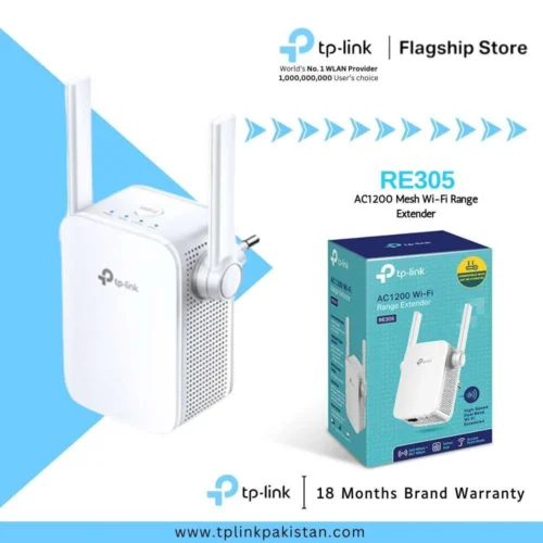 TP-Link RE305 - AC1200 Wi-Fi Range Extender - Ver 4.0 - OneMesh - Image 2