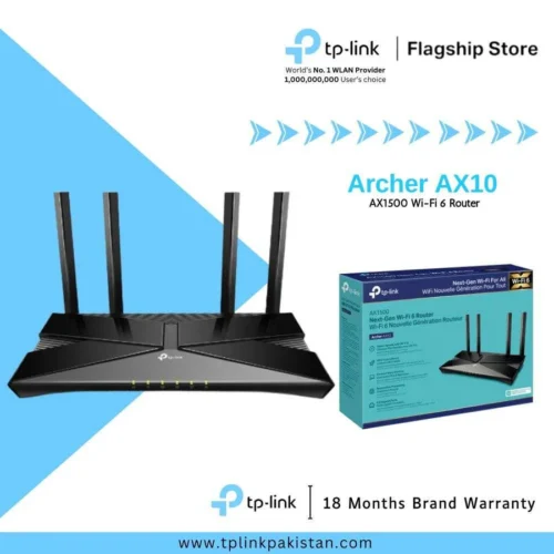 Archer AX10 AX1500 Wi-Fi 6 Router - Image 4