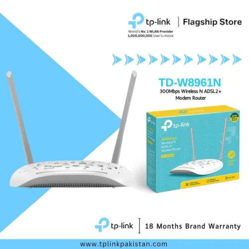 TP Link TD-W8961N 300Mbps Wireless N ADSL2+ Modem Router