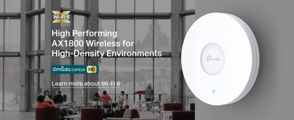TP-Link EAP620 HD AX1800 Ceiling Mount Wi-Fi 6 Access Point