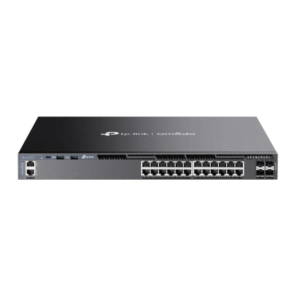 TP-Link SG6428X Omada 24-Port Gigabit Stackable L3 Managed Switch with 4× 10G Slot