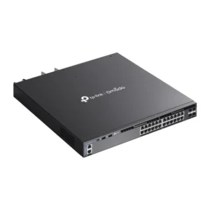 TP-Link SG6428XHP Omada 24-Port Gigabit Stackable L3 Managed PoE+ Switch with 4× 10G SFP+ Slot